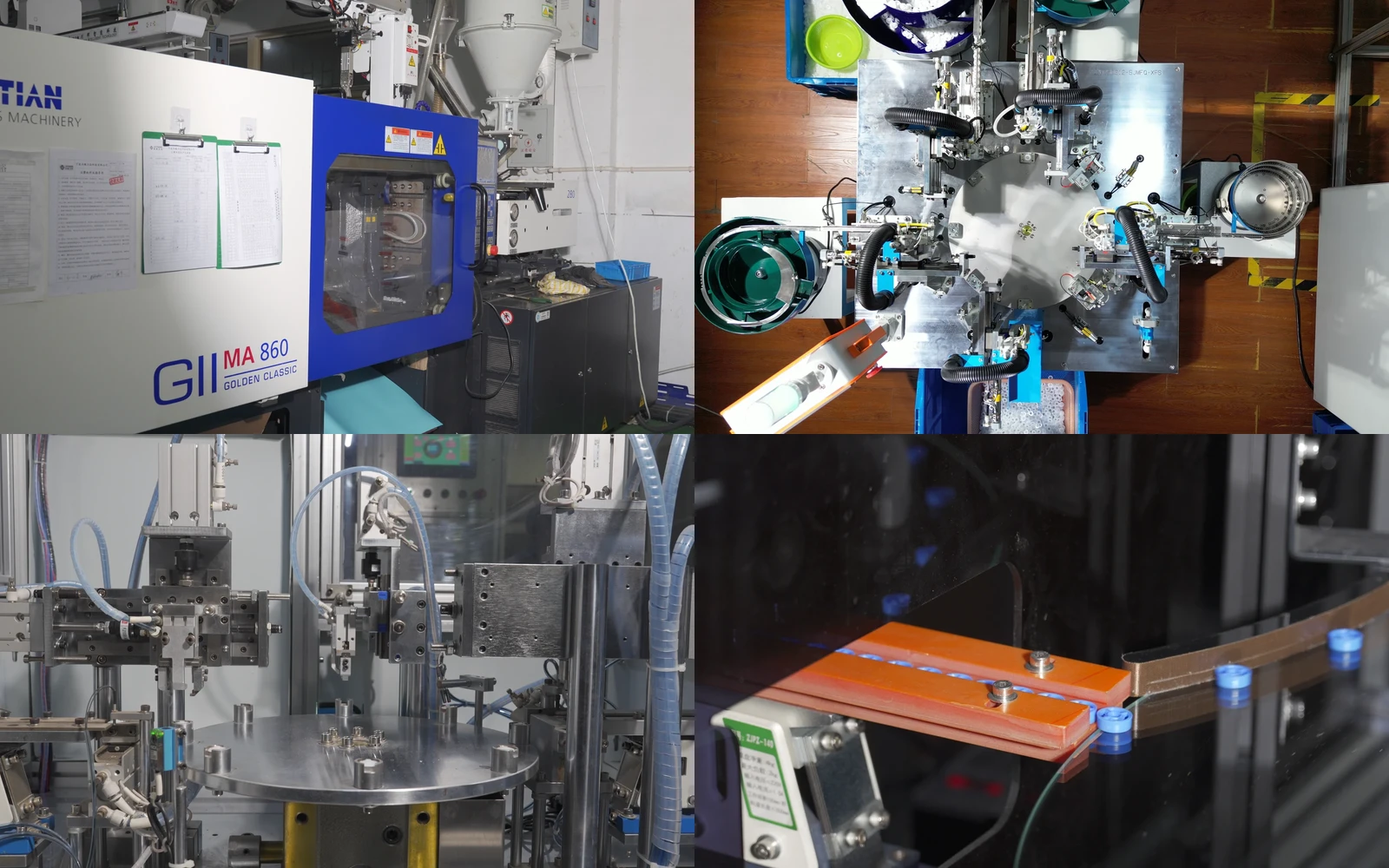 Jay&Min injection molding and production equipment for water-saving components