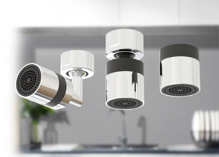 Fixed and swivel products from the dual-function aerator solution